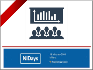 SINT Technology at the National Instrument Days, February 18th 2016, Milan